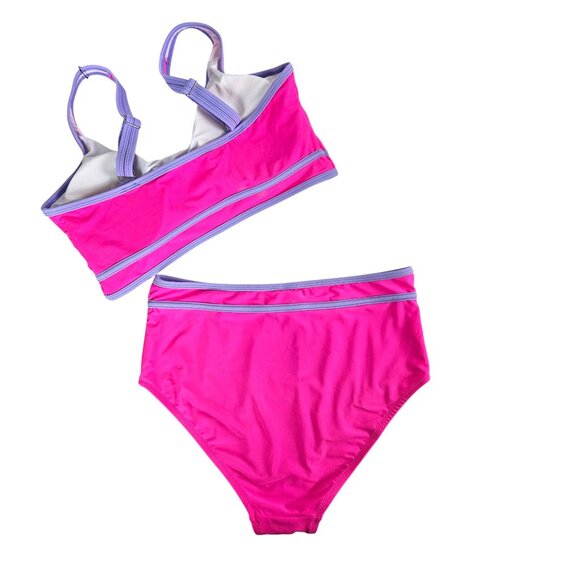 BMJL Womens High Waisted Bikini Set Two Piece Sexy Size M Beach Pool Vacation - Picture 6 of 10